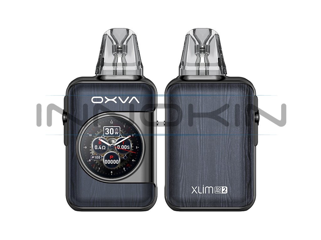 Oxva Xlim SQ Pro 2 - Pod Kit - Gunmetal Wood, produktový obrázek.