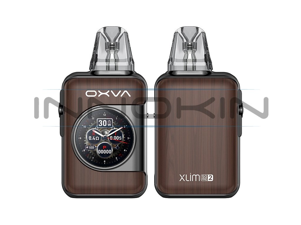 Oxva Xlim SQ Pro 2 - Pod Kit - Brown Wood, produktový obrázek.