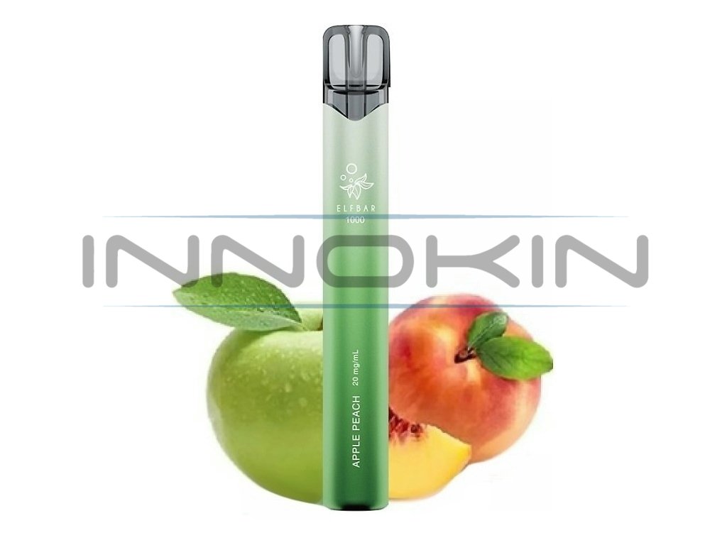 Elf Bar 1000 - Apple Peach - 20mg, produktový obrázek.