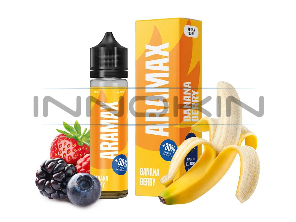 Aramax - S&V - Banana Berry - 10ml, produktový obrázek.