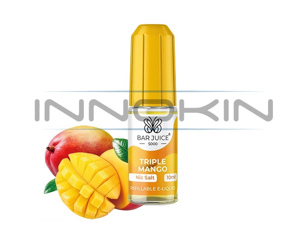 bar juice 5000 salt e liquid 10ml triple mango