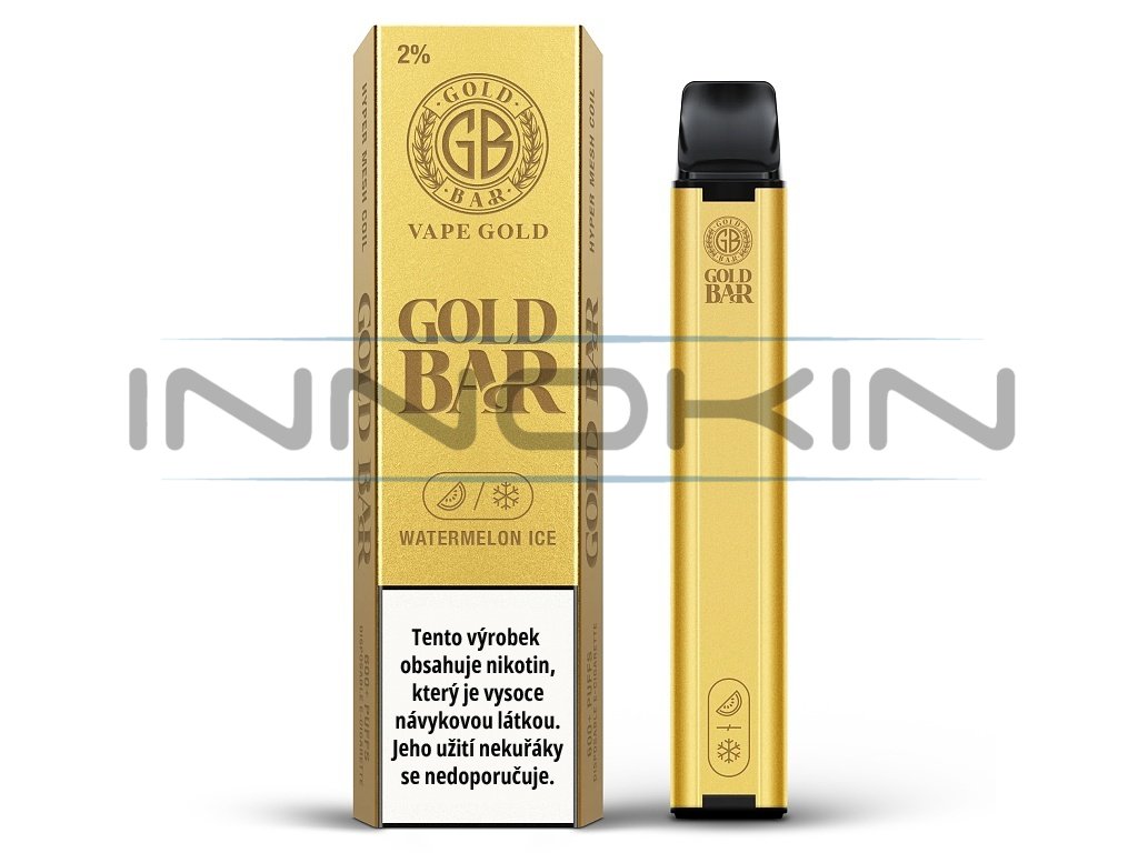 Gold Bar - Watermelon ICE - 20mg, produktový obrázek.