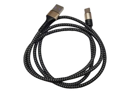 rychlonabijeci kabel usb c 5a zlaty gold opleteny