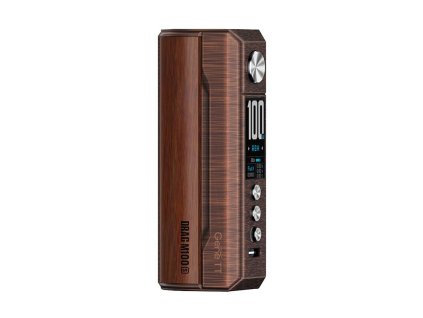 Elektronický grip: VooPoo Drag M100S Mod (Antique Brass & Padauk)