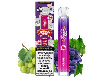 Qunda XXL - Grape - 20mg, produktový obrázek.