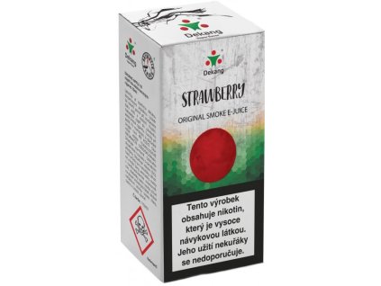liquid dekang strawberry 10ml 6mg jahoda