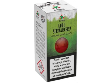 liquid dekang wild strawberry 10ml 6mg lesni jahoda