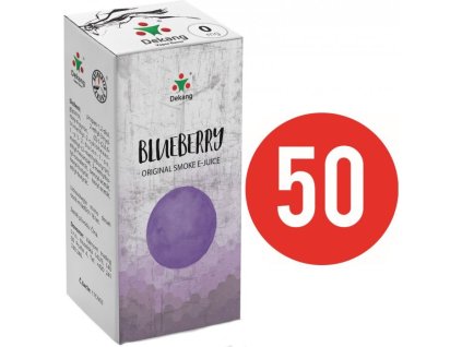 liquid dekang fifty blueberry 10ml 0mg boruvka