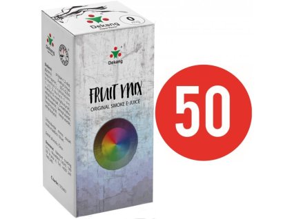 liquid dekang fifty fruit mix 10ml 0mg ovocny mix