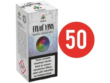 liquid dekang fifty fruit mix 10ml 18mg ovocny mix