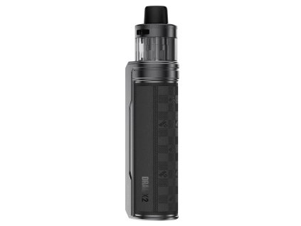 VooPoo Drag X2 - Pod Kit - 80W - Checkered Black, produktový obrázek.