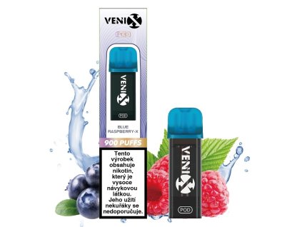 Venix Max Pod - Blue Raspberry-X - 20mg, produktový obrázek.