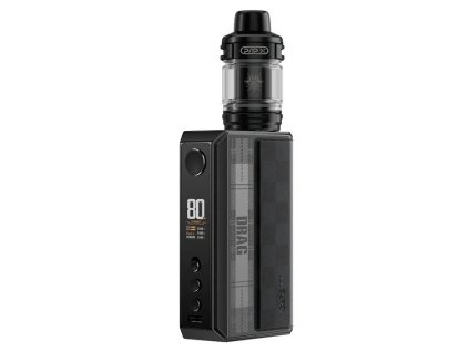 Voopoo Drag 5 - Full Kit s Uforce X Tank - 177W - Black, produktový obrázek.