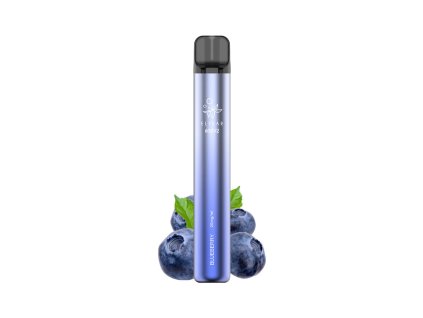 ELF BAR 600 V2 Disposable (Blueberry) intenzita nikotinu 20mg tabáková nálepka Kolek Q