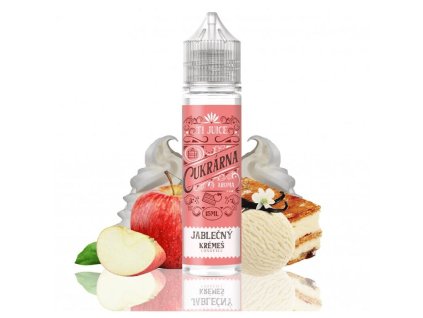 Příchuť TI JUICE Cukrárna S&V: Jablečný krémeš objem 10ml tabáková nálepka Kolek Q
