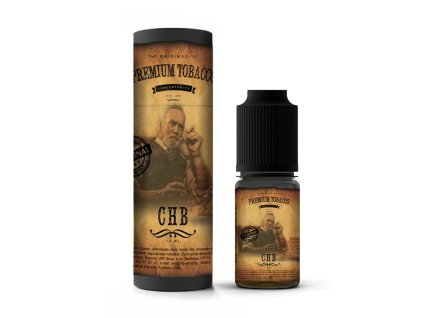 Příchuť Premium Tobacco: CHB objem 10ml tabáková nálepka Kolek Q