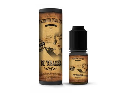 Příchuť Premium Tobacco: DD Tobacco objem 10ml tabáková nálepka Kolek Q