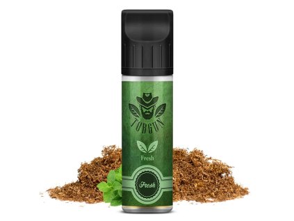 Příchuť TobGun S&V: Fresh (Tabák s mentolem) objem 10ml tabáková nálepka Kolek Q