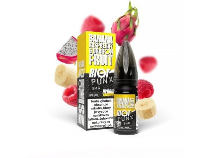 Riot SALT Hybrid - Banana Raspberry & Dragon Fruit - 5mg, produktový obrázek.
