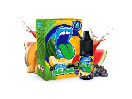 Příchuť Big Mouth: Sea Melon (Černý rybíz, ostružiny a melounový mix) objem 10ml tabáková nálepka Kolek Q