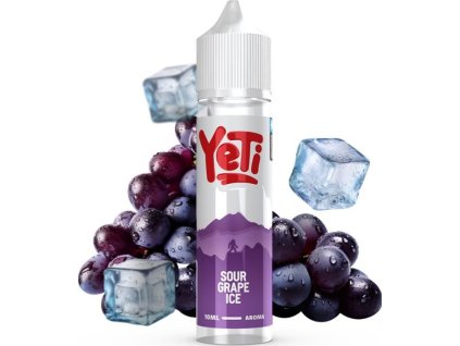 Příchuť Yeti Summit Series S&V 10ml Sour Grape Ice (Ledové hroznové víno)