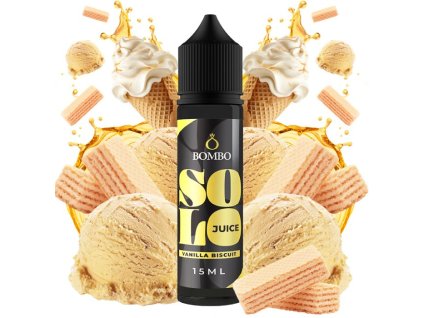 Příchuť Bombo Solo Juice S&V 15ml Vanilla Biscuit (Vanilková sušenka)
