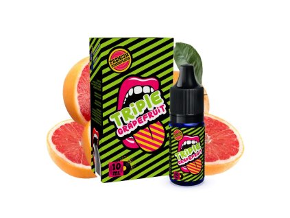 Příchuť Big Mouth: Triple Grapefruit (Šťavnatý grapefruit) objem 10ml tabáková nálepka Kolek Q