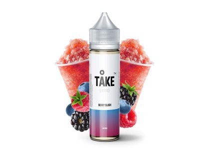 Příchuť ProVape Take Mist S&V: Berry Slush (Bobulovitá ledová tříšť) objem 10ml tabáková nálepka Kolek Q