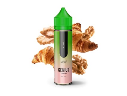 Příchuť ProVape Genius S&V: Stark (Croissant s vlašskými ořechy) objem 10ml tabáková nálepka Kolek Q