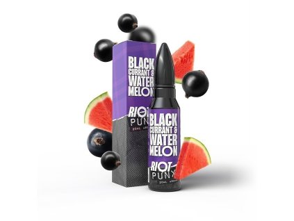 Riot Squad - Punx - S&V - Černý rybíz & Vodní meloun - 20ml, produktový obrázek.