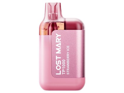 Lost Mary TP1000 - Strawberry ICE - 20mg, produktový obrázek.