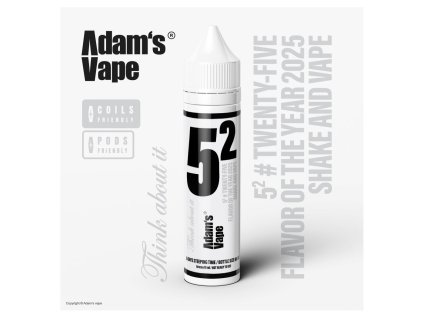 Příchuť Adam's Vape S&V: 25 objem 10ml tabáková nálepka Kolek Q