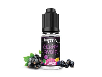 Příchuť Imperia Black Label: Černý rybíz objem 10ml tabáková nálepka Kolek R