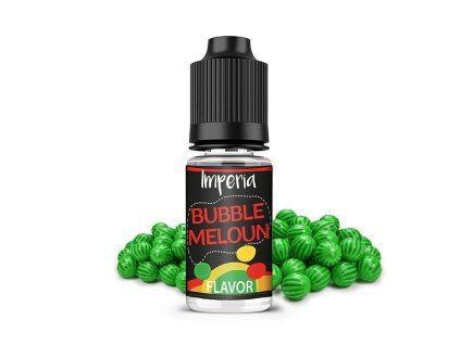 Příchuť Imperia Black Label: Bubble Meloun objem 10ml tabáková nálepka Kolek R