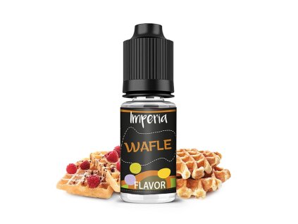 Příchuť Imperia Black Label: Wafle objem 10ml tabáková nálepka Kolek R