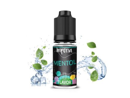Příchuť Imperia Black Label: Mentol objem 10ml tabáková nálepka Kolek R