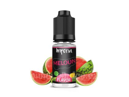 Příchuť Imperia Black Label: Meloun objem 10ml tabáková nálepka Kolek R