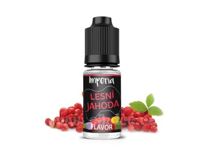 Příchuť Imperia Black Label: Lesní jahoda objem 10ml tabáková nálepka Kolek R