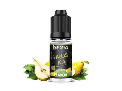 Příchuť Imperia Black Label: Hruška objem 10ml tabáková nálepka Kolek R