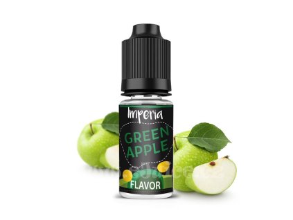 Příchuť Imperia Black Label: Green Apple objem 10ml tabáková nálepka Kolek R