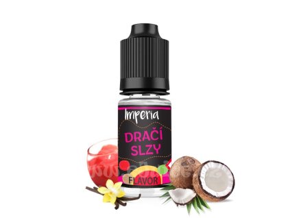 Příchuť Imperia Black Label: Dračí slzy objem 10ml tabáková nálepka Kolek R