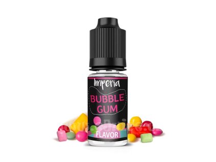 Příchuť Imperia Black Label: Bubble Gum objem 10ml tabáková nálepka Kolek R