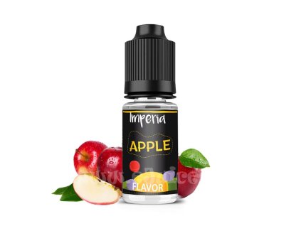 Příchuť Imperia Black Label: Apple objem 10ml tabáková nálepka Kolek R