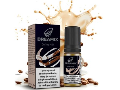 Liquid Dreamix - Káva s mlékem (Coffee Milk) 10ml - 18mg
