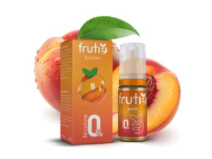 Liquid Frutie 50/50 - Broskev (Peach) 10ml - 0mg
