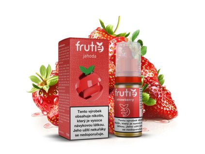 liquid frutie 50 50 jahoda strawberry 10ml 3mg