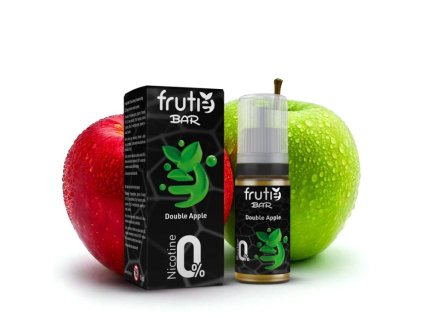 Liquid Frutie BAR Juice - Dvojité jablko (Double Apple) 10ml - 0mg