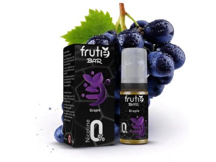 liquid frutie bar juice hroznove vino grapie 10ml 0mg
