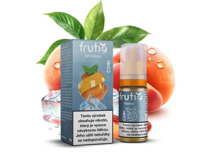 Liquid Frutie COOL 50/50 - Broskev (Peach) 10ml - 18mg