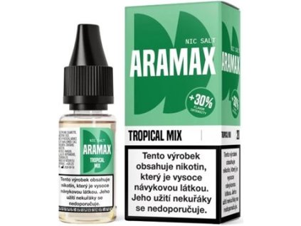 liquid aramax salt tropical mix 10ml 10mg